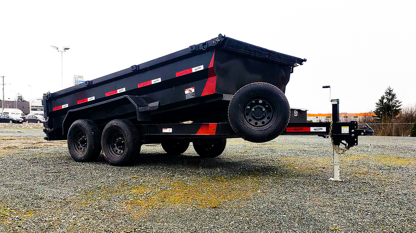 6x12 durahaul dump trailer