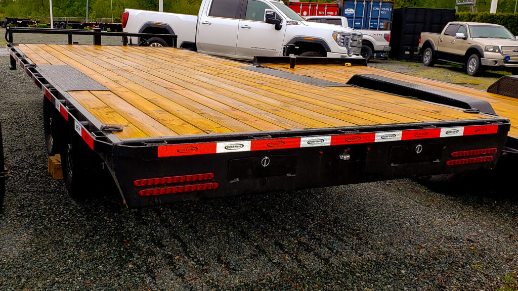 deck over flat bed trailer 14k